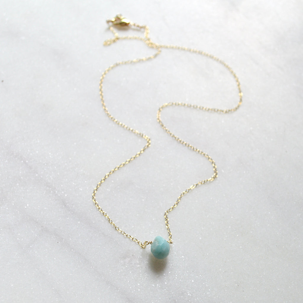 Amazonite Briolette Choker