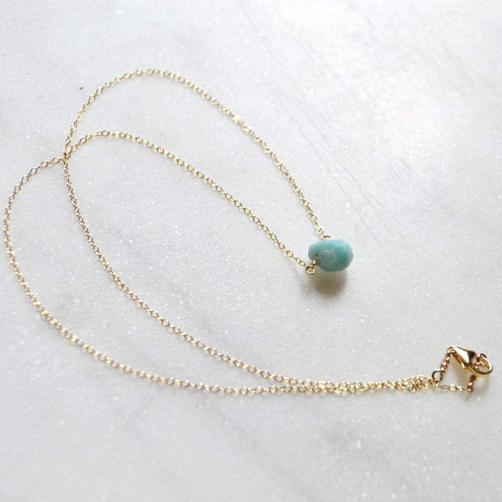 Amazonite Briolette Choker