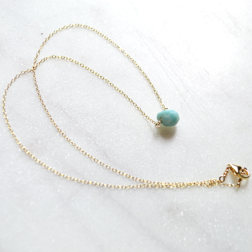 Amazonite Briolette Choker