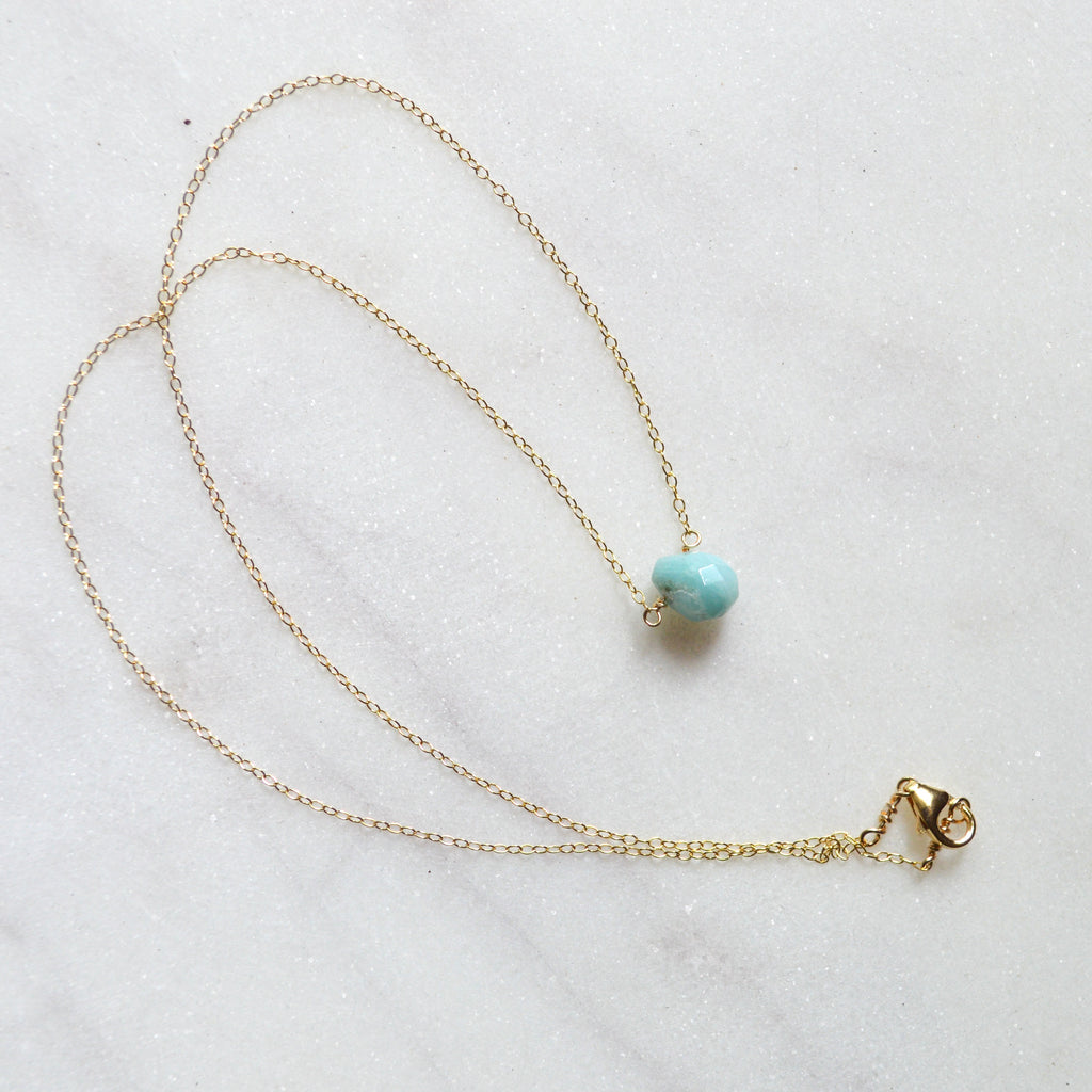 Amazonite Briolette Choker