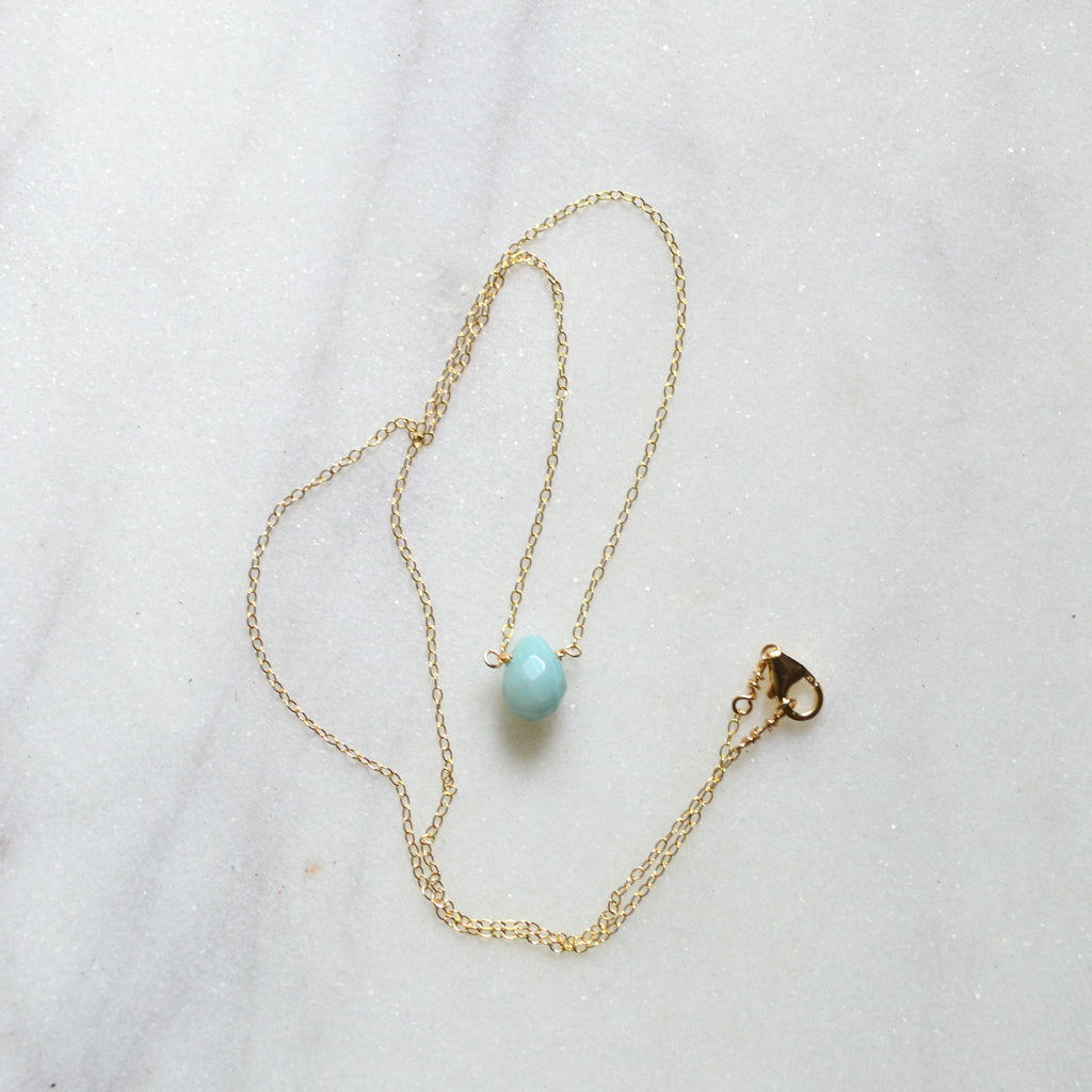 Amazonite Briolette Choker