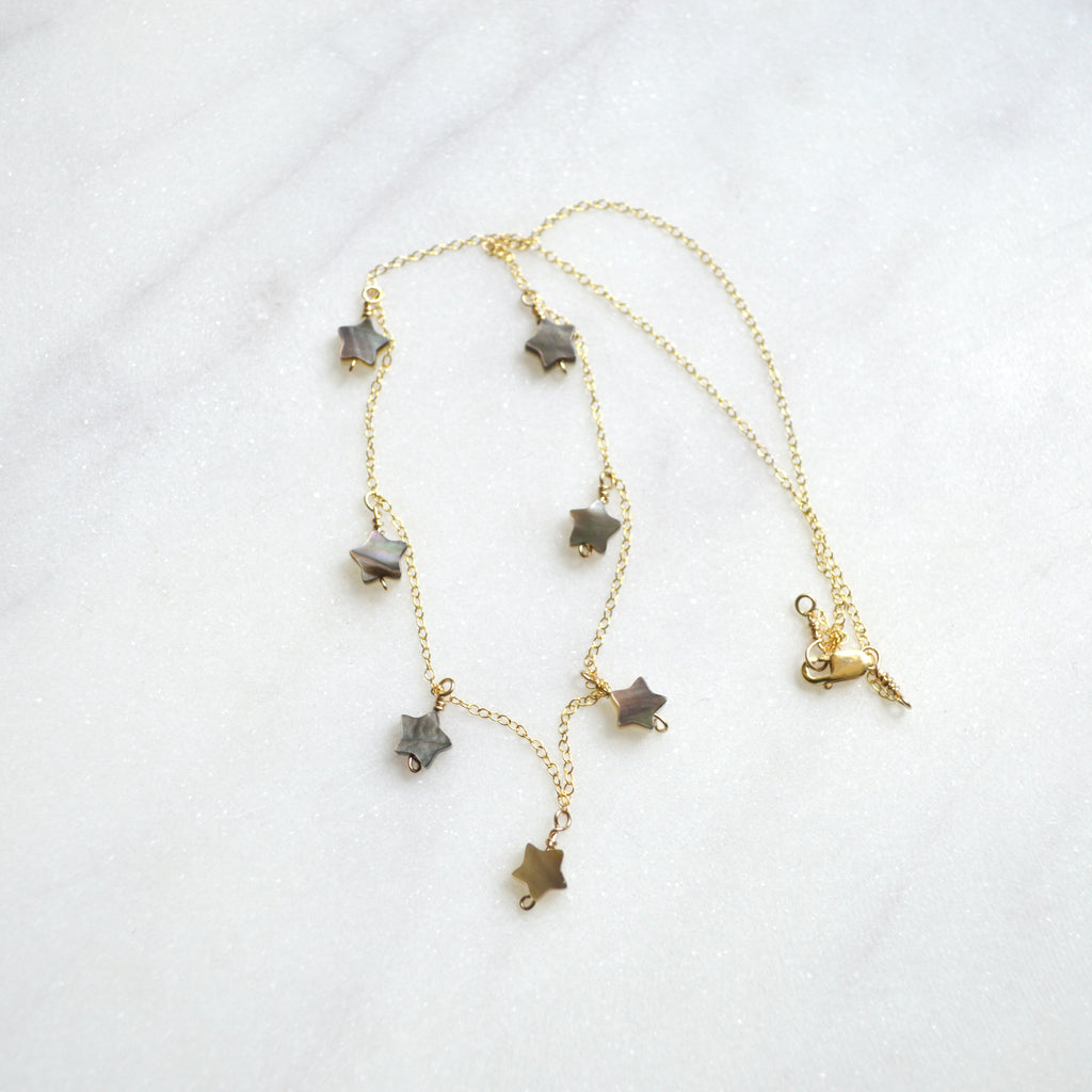 Blacklip Star Necklace