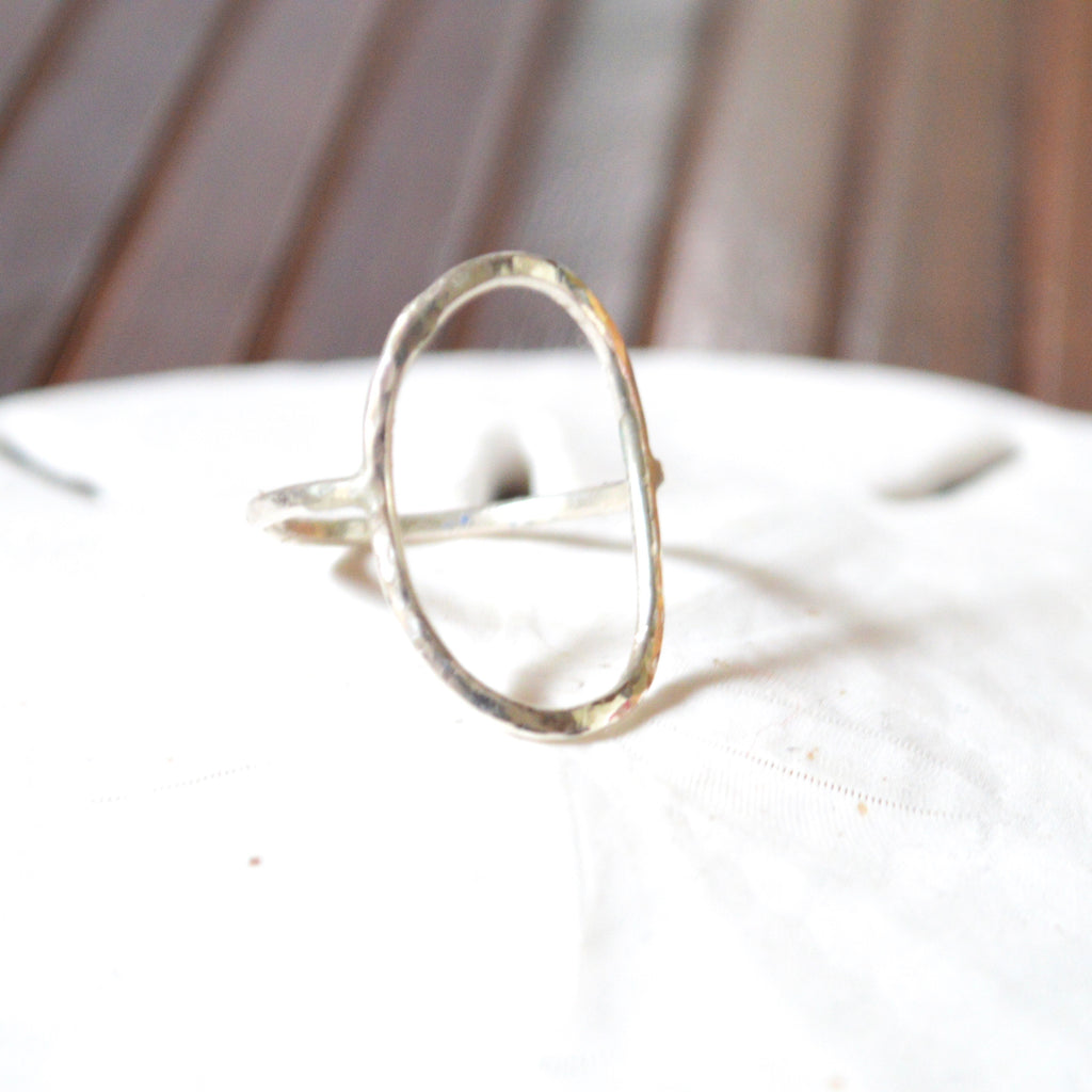 Circle Ring in Gold or Silver